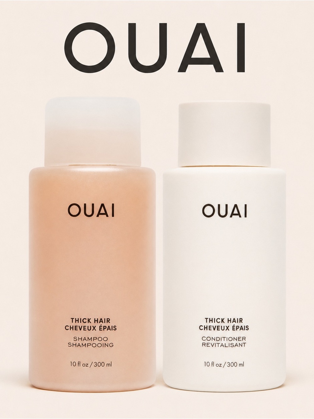 QUAI Shampoo & Conditioner Duo for Thick Hair BRAND NEW IN BOTTLES
